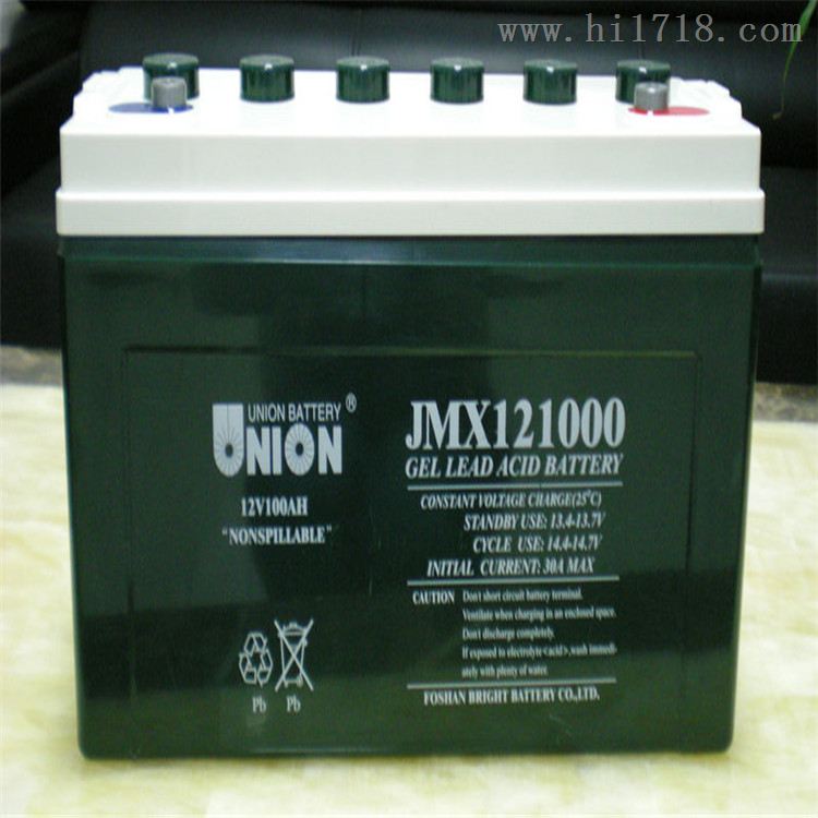 友联蓄电池JMX121000储能型胶体免维护