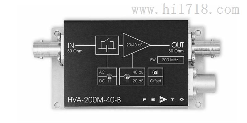 HVA-200M-40-B电压放大器带宽200 MHz