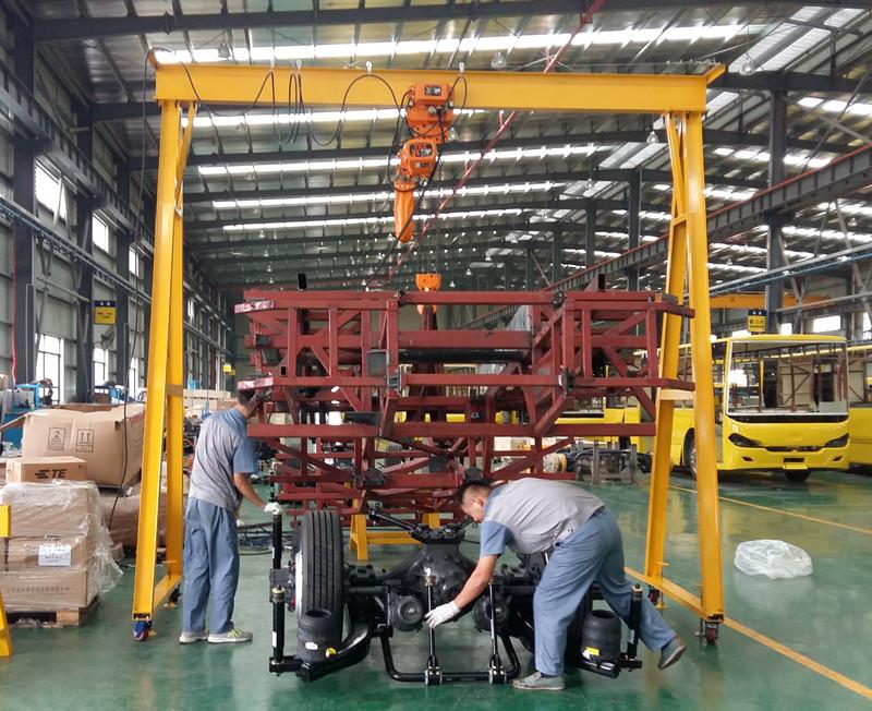 惠州工厂模具起重架，电动葫芦龙门架