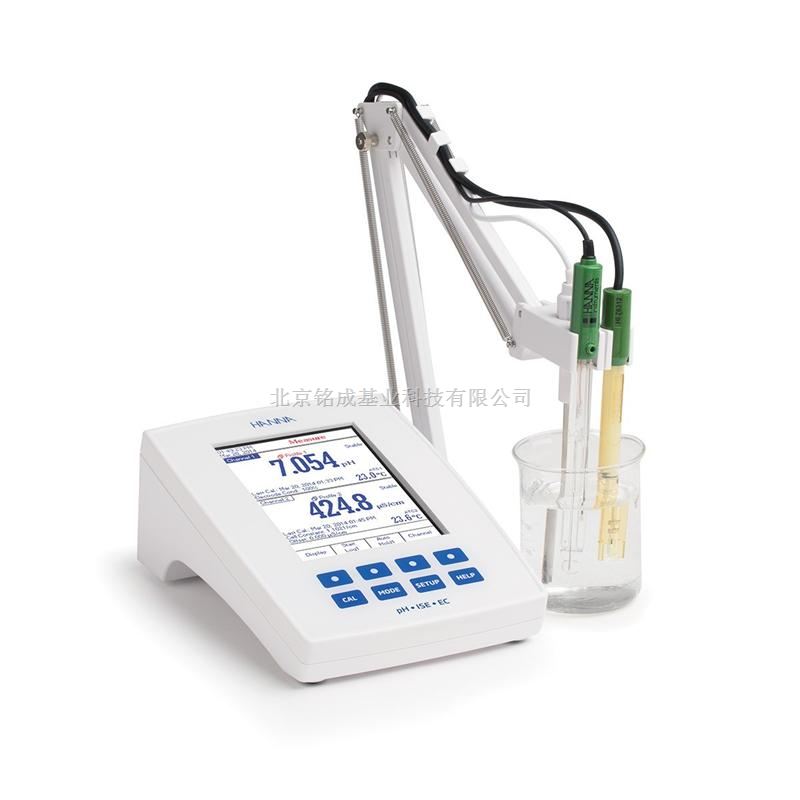 HI5522台式pH-电阻率-TDS-盐度-温度测定仪