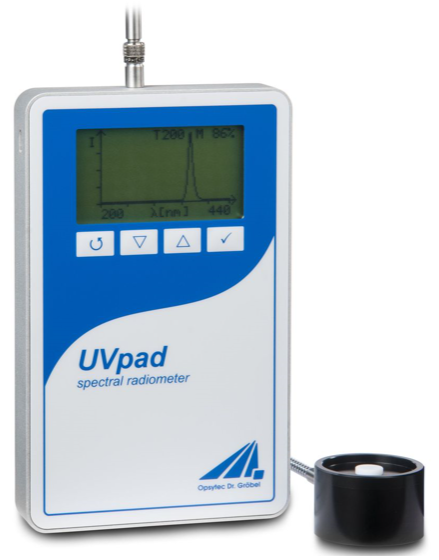 UVpad E手持式紫外光谱辐射仪 德国opsytec