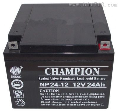CHAMPION志成蓄电池12V24AH/NP24-12