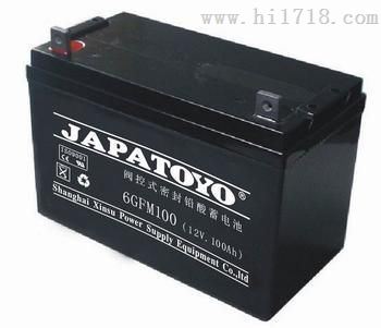 12V55AH东洋蓄电池JAPATOYO6GFM55厂家