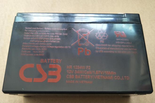 台湾CSB蓄电池HR1234WF2包邮价格