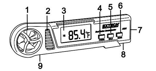 热指数风速仪的操作使用