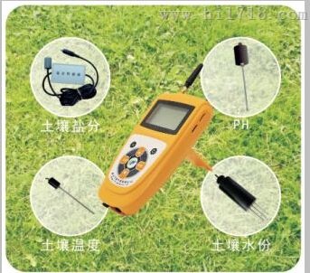 托普土壤水份、温度、盐分PH 四参数速测仪 型号:SJN/TZS-PHW-4G库号：M153516