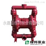 QBY铸铁气动隔膜泵QBY-25厂家直销品质款