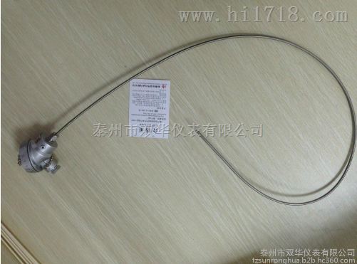 双华供应WRNK-231铠装热电偶 防水式K型热电偶