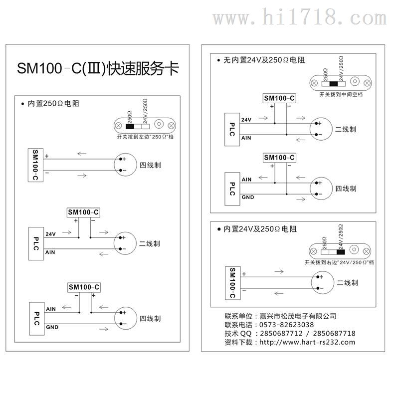 HART转U hart modem 内置24v电源内置电阻