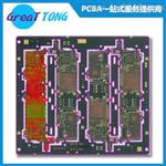 4层车载电源控制电路板抄板[_]PCB抄板打样-深圳宏力捷