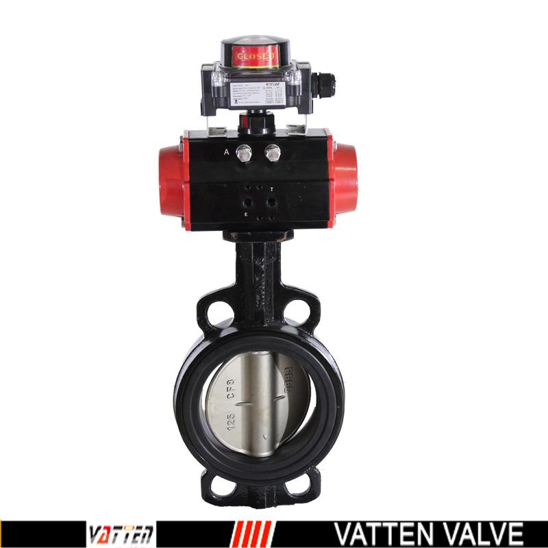气动蝶阀VT2ADW11AL,生产厂家制造商气动蝶阀VATTEN