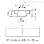 加工耐压性强led包装管品牌封装用电子元器件led灯片包装管