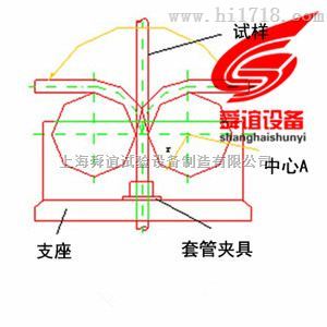 半硬质套管及波纹套管弯曲试验仪_