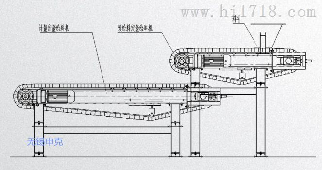 双带式给料皮带秤