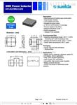 工厂授权代理商供应Sumida贴片大电流功率电感0412CDMC金属复合塑型结构