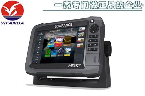 美国lowrance劳伦斯hds-7 gen3触摸屏水底成像海图仪探鱼器