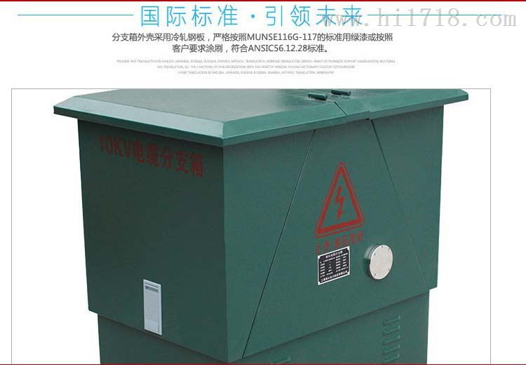 DFW-12kv电缆分支箱厂家批发