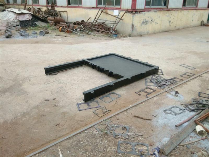 广西聚财牌手动不锈钢调节堰门好品牌好质量