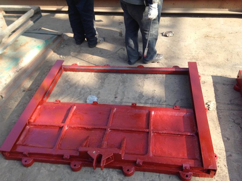 广西聚财牌手动不锈钢调节堰门好品牌好质量