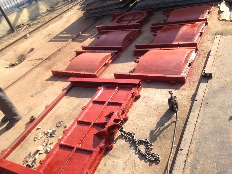 广西聚财牌手动不锈钢调节堰门好品牌好质量