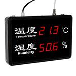 车间、仓库用工业数显温湿度显示屏KXS840DB