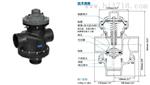 伯尔梅特三通阀IR-4x4-350-S反冲洗阀门