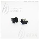 双两位两档六脚H250322PC无耳拨动开关