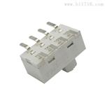 双三位八脚H25-032C塑胶贴片滑动开关