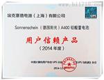 德国阳光蓄电池A412/100A尺寸及参数