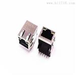 RJ45带滤波器立式带灯插座7499011222A