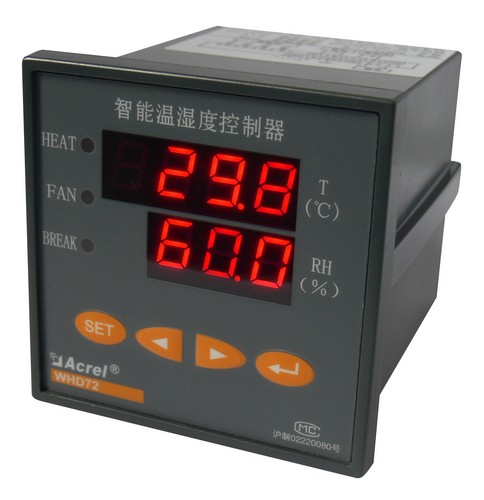WHD72-22温湿度仪表 2路温湿度 RS485