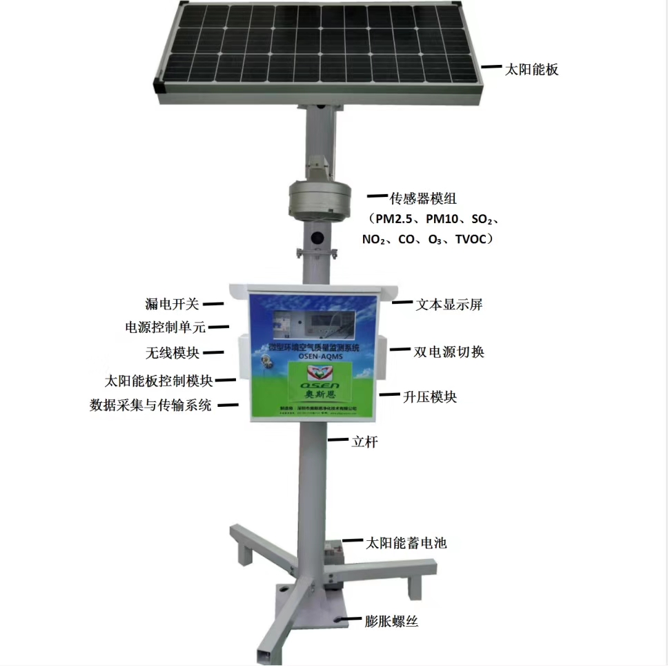 走航式在线监测网格化空气站